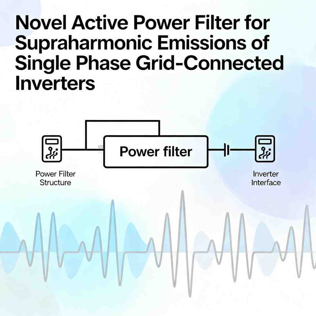 active power filter for supraharmonic emissions of single phase grid connected inverters