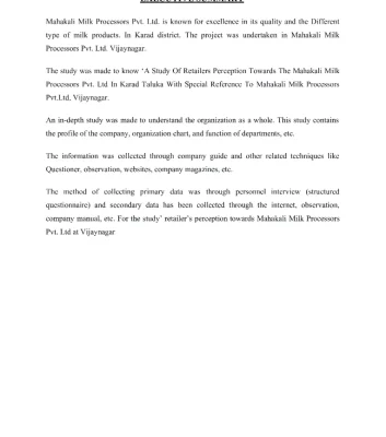 7. Executive Summary