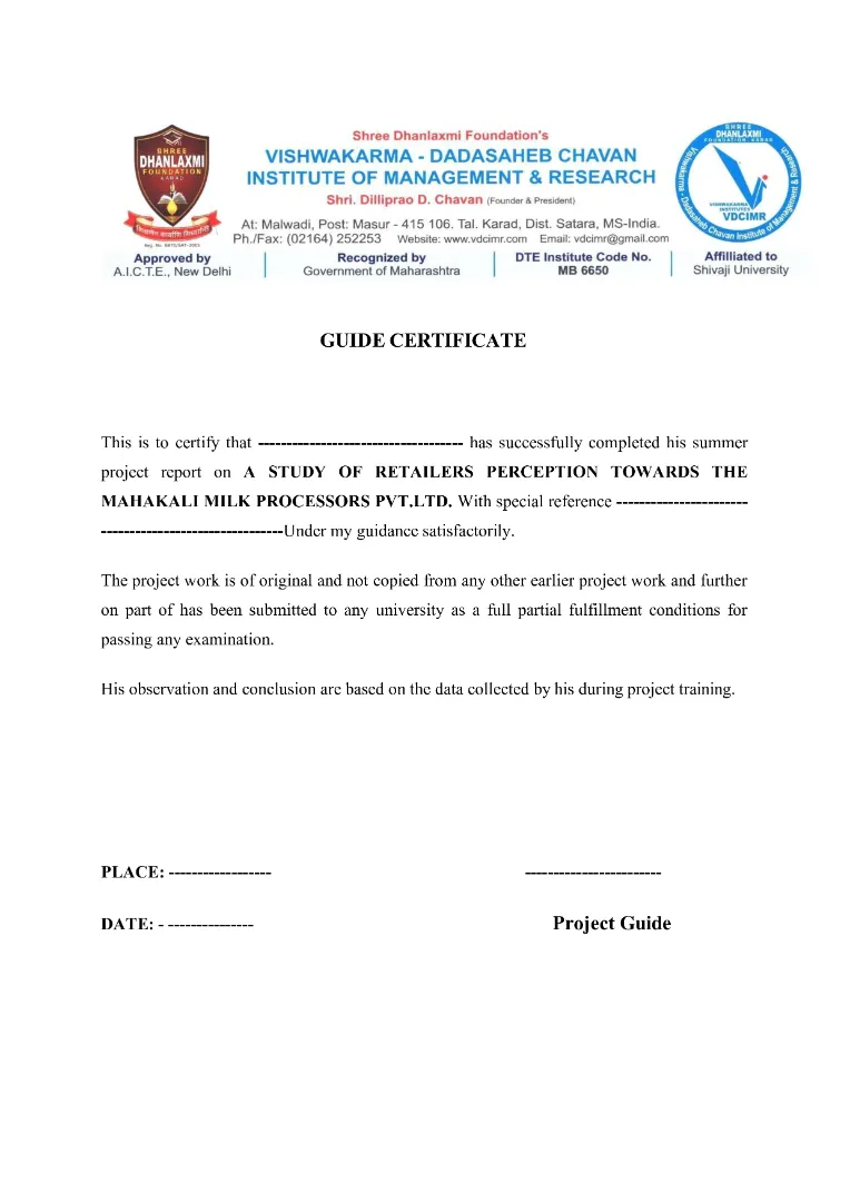 4. guide certificate